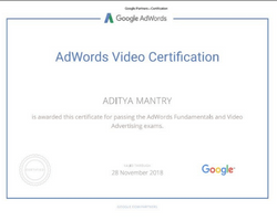 Google AdWords Video Certification