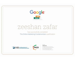 Google Online Marketing Fundamentals Certification