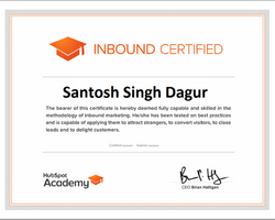 Inbound Certification