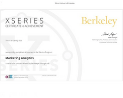 Marketing Analytics Certification
