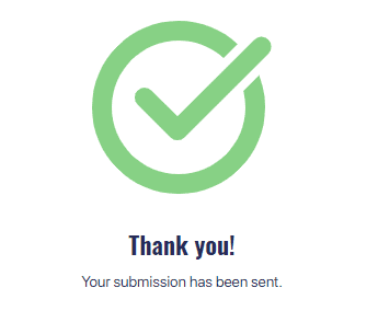 Thanks you page image